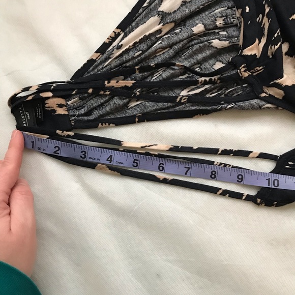 DELETTA | ANTHROPOLOGIE racerback tank split strap - Picture 9 of 9